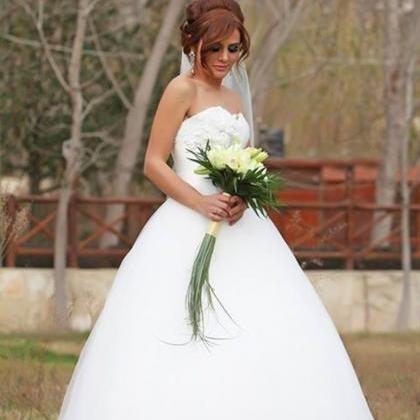 Made To Order Simple Bridal Gowns Sweetheart..